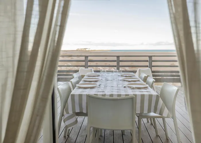 Horská chata 1ere Rangee - Terrasse Vue Gruissan